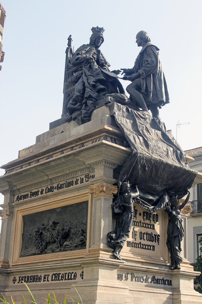 Statue of Isabella and Columbus, Plaza Isabel La Católica
